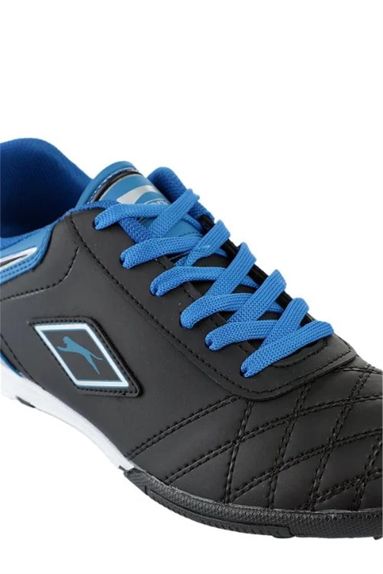 Slazenger Sa12Fk210-504 Siyah Mavi Hugo Halısaha Garson Ayakkabı