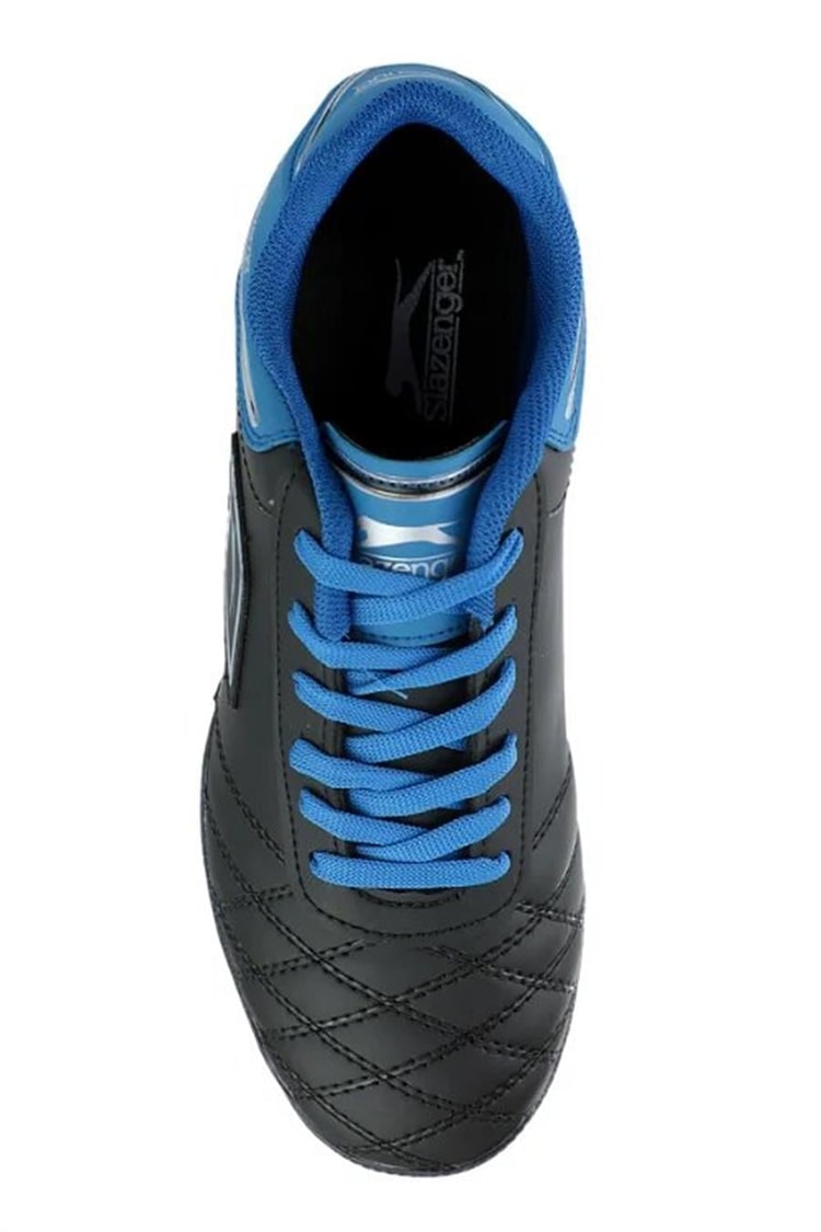 Slazenger Sa12Fk210-504 Siyah Mavi Hugo Halısaha Garson Ayakkabı