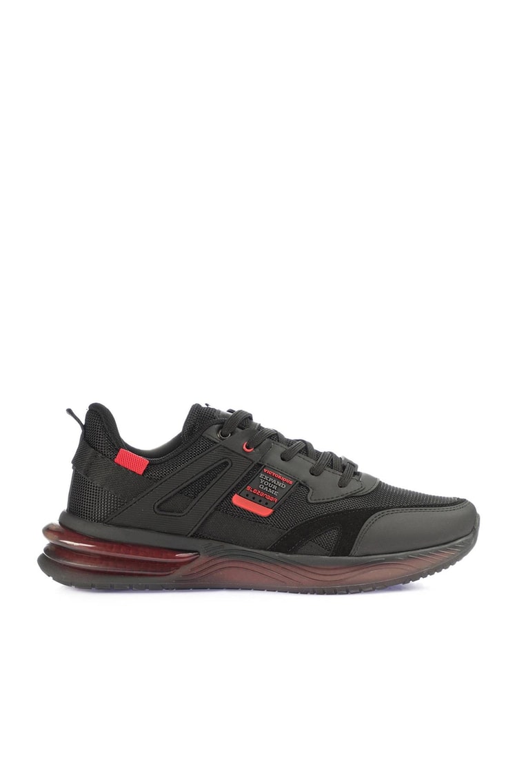 Slazenger Sa12Re533-506 Siyah Kırmızı Zend Erkek Koşu Ayakkabı