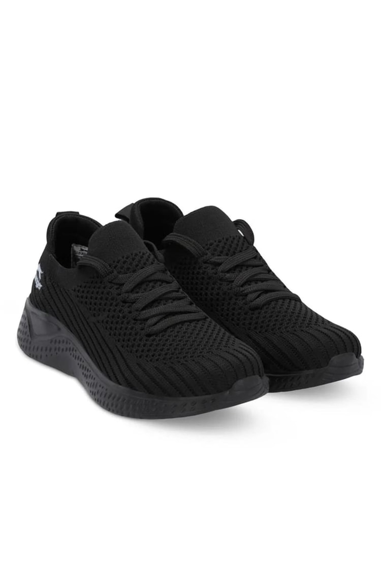 Slazenger Sa15Rk079-596 Alborg Sıyah / Sıyah Zenne Kosu Ayakkabı