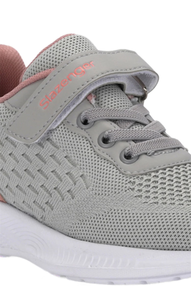 Slazenger SA16LF024-216 Flarex Gri / Püdra Filet Kız Çocuk Spor Ayakkabı