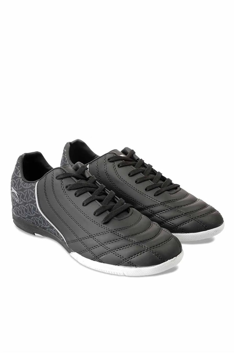 Slazenger Sa21Fk015-520 Siyah Gri Hino Halısaha Garson Ayakkabı