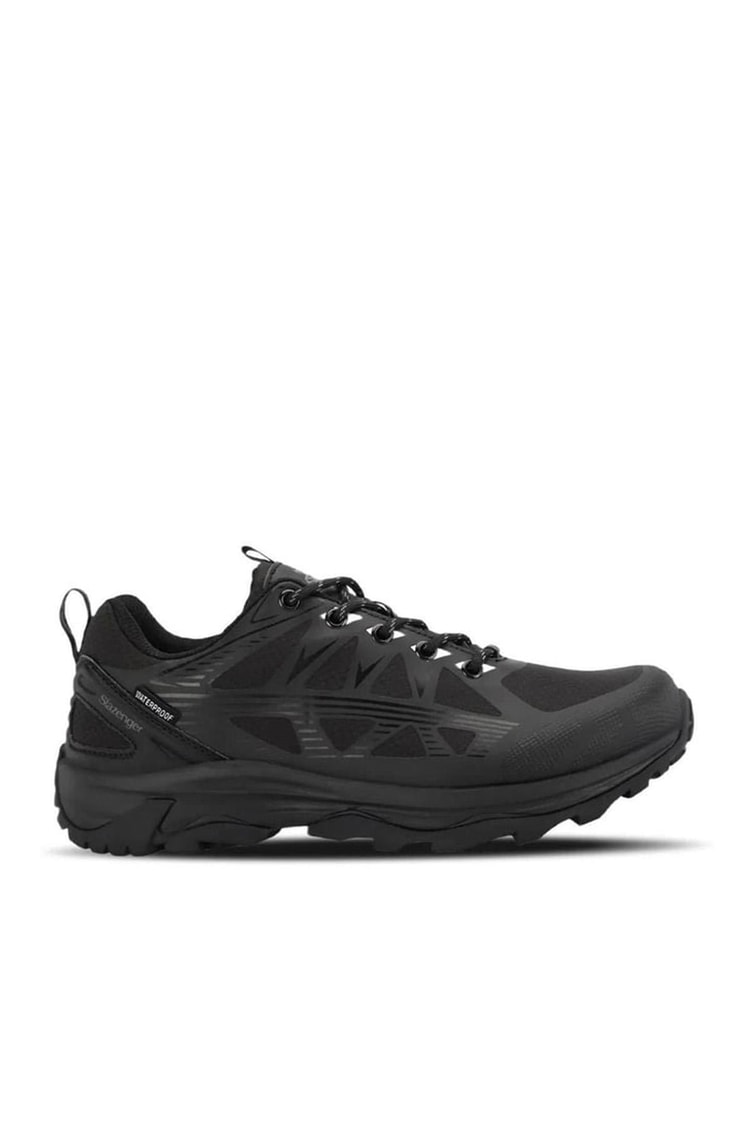 Slazenger Sa23Oe086-596 Wilton Siyah Siyah Erkek Ayakkabı