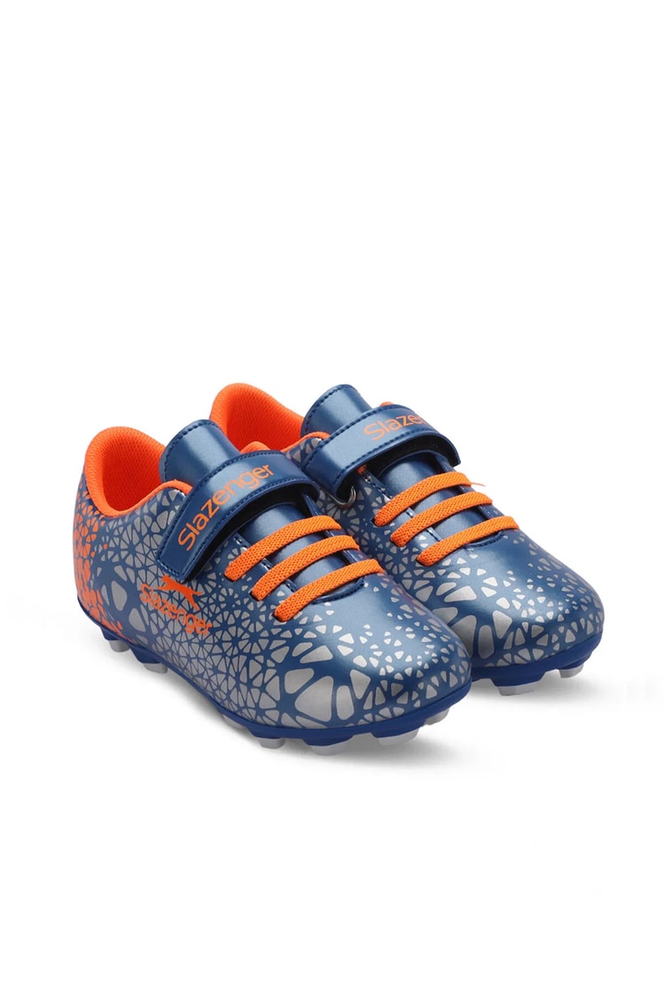 Slazenger Sa24Ff006-580 Crystal Krp. F Saks Mavi Erkek Flt Futbol Ayakkabısı