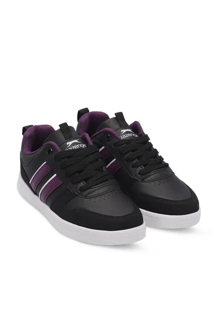 Slazenger Sa24Lk002-561 Identy Sıyah / Mor Garson Gunluk Ayakkabı