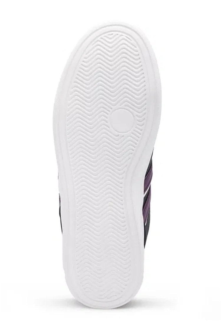 Slazenger Sa24Lk002-561 Identy Sıyah / Mor Garson Gunluk Ayakkabı