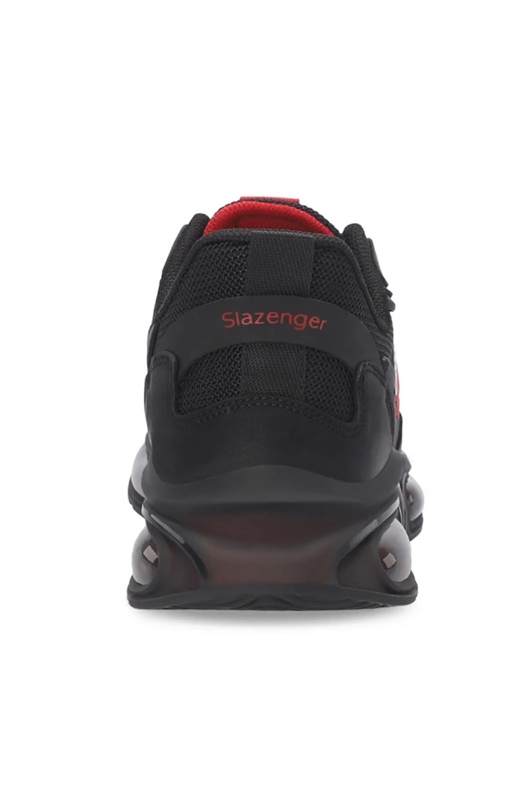 Slazenger Sa24Re006-506 Zıon In Sıyah / Kırmızı Mrd Yuruyus Ayakkabısı