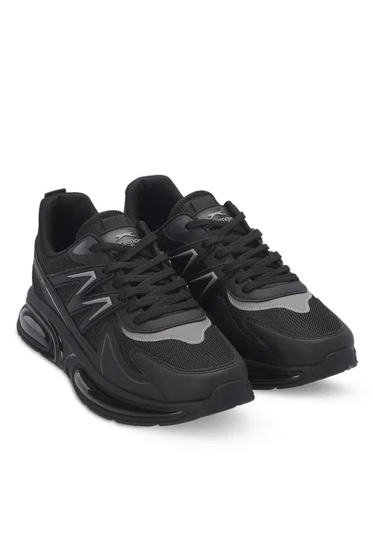 Slazenger Sa24Re010-518 Zıgor Sıyah / Fume Erkek Kosu Ayakkabısı