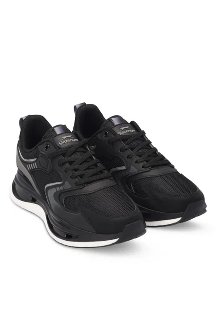 Slazenger Sa24Re086-518 Zowıe Sıyah / Fume Erkek Kosu Ayakkabısı
