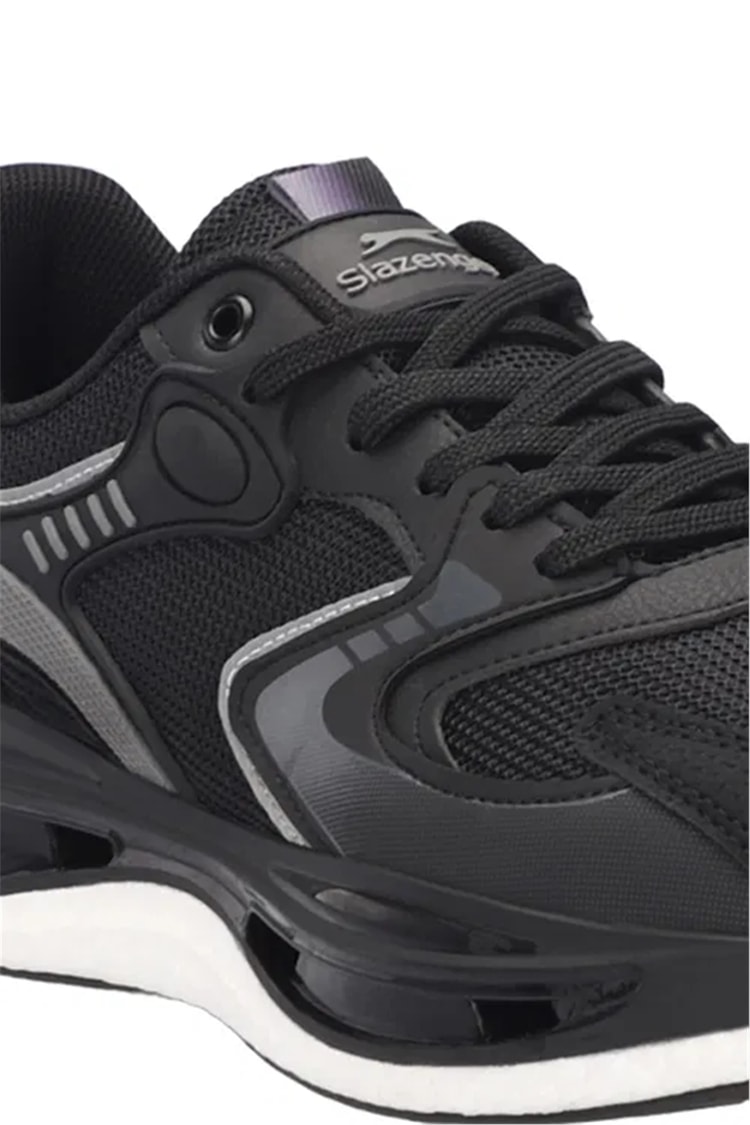 Slazenger Sa24Re086-518 Zowıe Sıyah / Fume Erkek Kosu Ayakkabısı