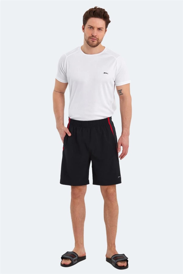 Slazenger St13Se009-500 Randy Siyah Erkek Short