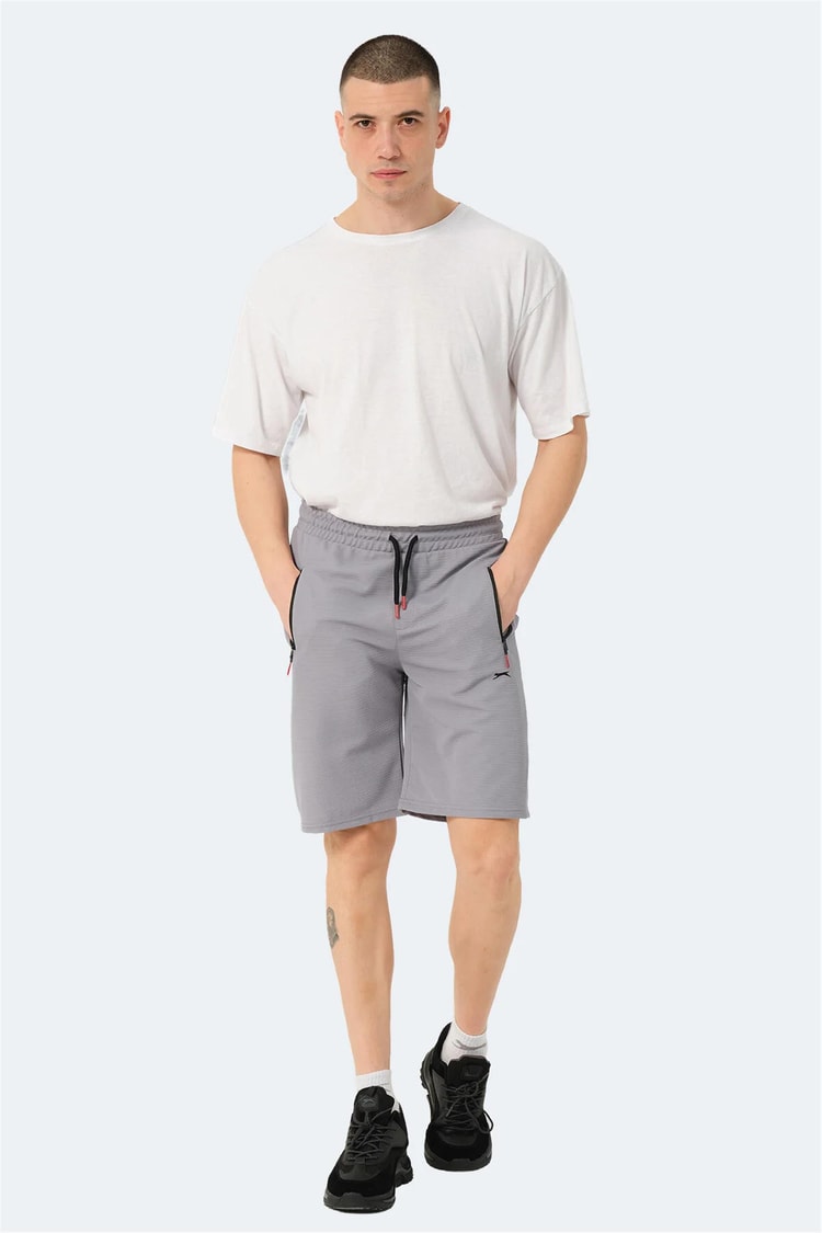 Slazenger St13Se086-200 Osamu Gri Erkek Şort