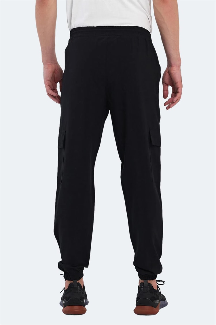 Slazenger St14Pe055-500 Napolla Sıyah Erkek Esofman Alt