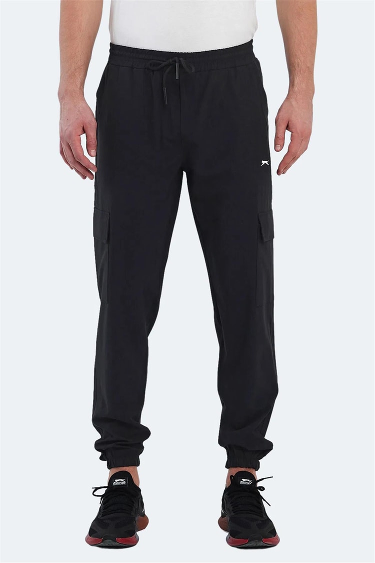 Slazenger St14Pe055-500 Napolla Sıyah Erkek Esofman Alt