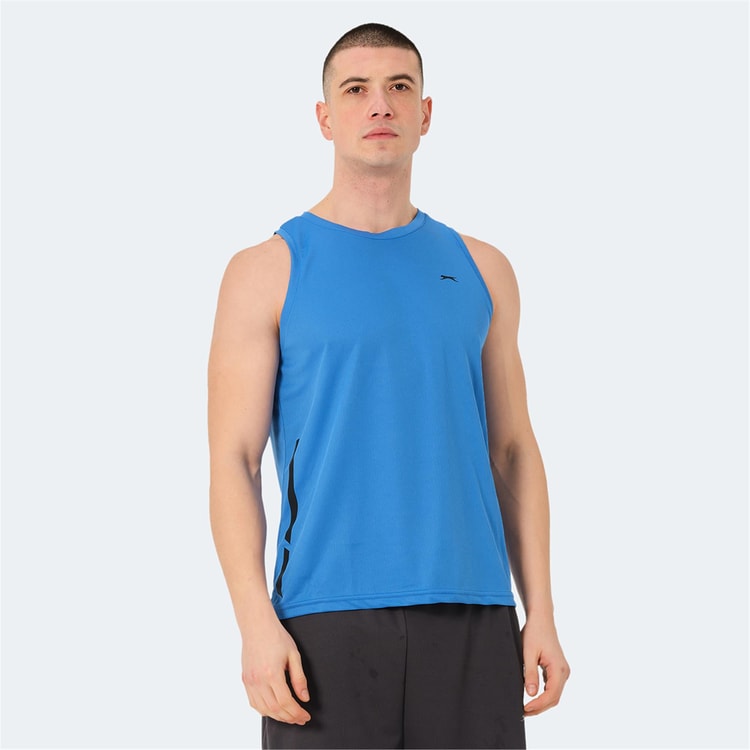 Slazenger St14Te002-480 Rais Saks Mavi Erkek Atlet