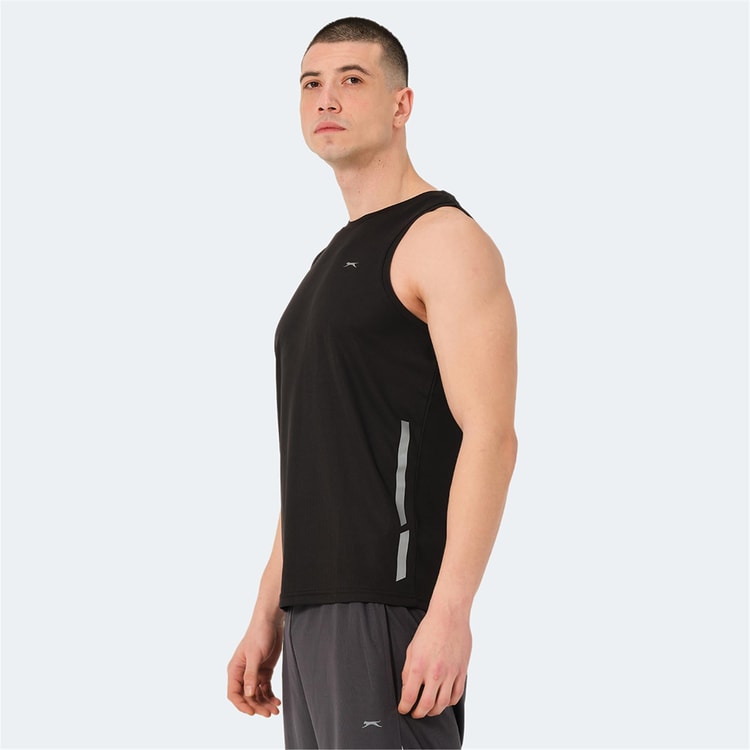 Slazenger St14Te002-500 Rais Siyah Erkek Atlet