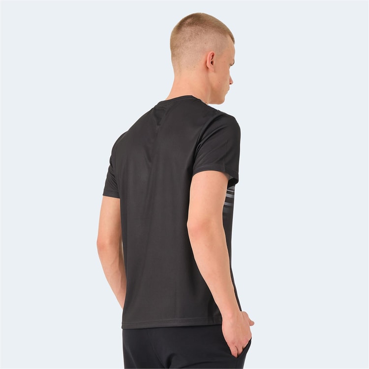 Slazenger St14Te010-500 Raven Siyah Erkek T-Shirt