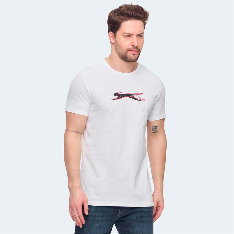 Slazenger St14Te088-000 Vedran Ktn Beyaz Erkek T-Shırt