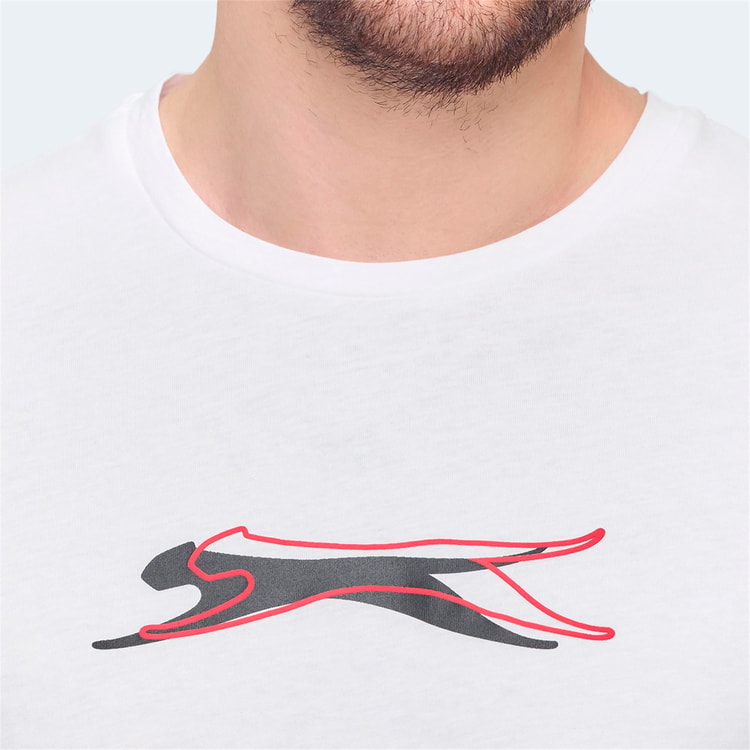 Slazenger St14Te088-000 Vedran Ktn Beyaz Erkek T-Shırt