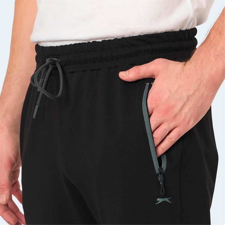 Slazenger St15Pe001-500 Neal Ktn Sıyah Erkek Esofman Alt