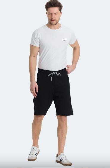 Slazenger St15Se004-500 Nora Sıyah Erkek Short