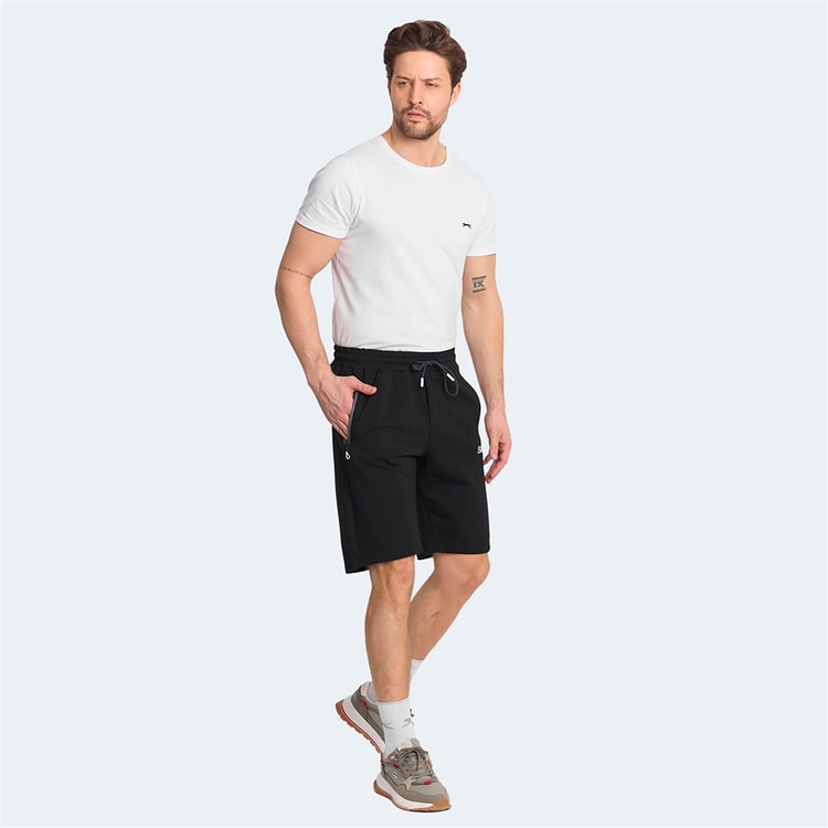 Slazenger St15Se015-500 Nagı Sıyah Erkek Short