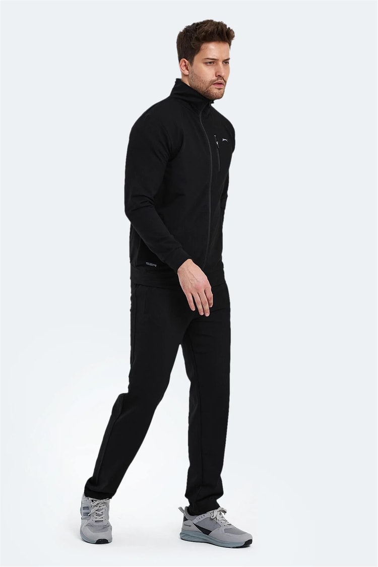 Slazenger St23Ee036-500 Siyah Erkek Oran 2 İplik Eşofman Takım