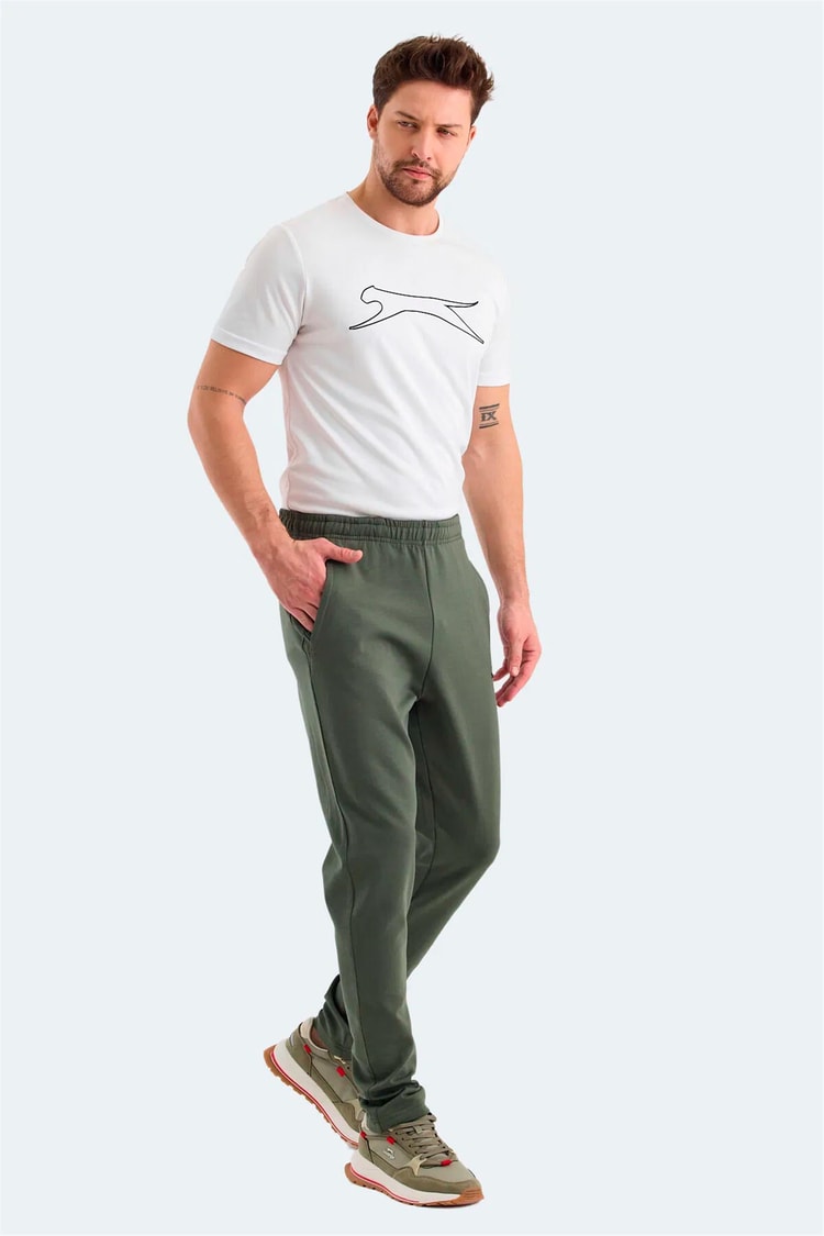 Slazenger St24Pe034-800 Valdıs Hakı Erkek Esofman Alt