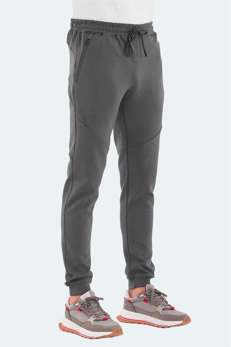 Slazenger St24Pe130-230 Venom Koyu Grı Erkek Esofman Alt