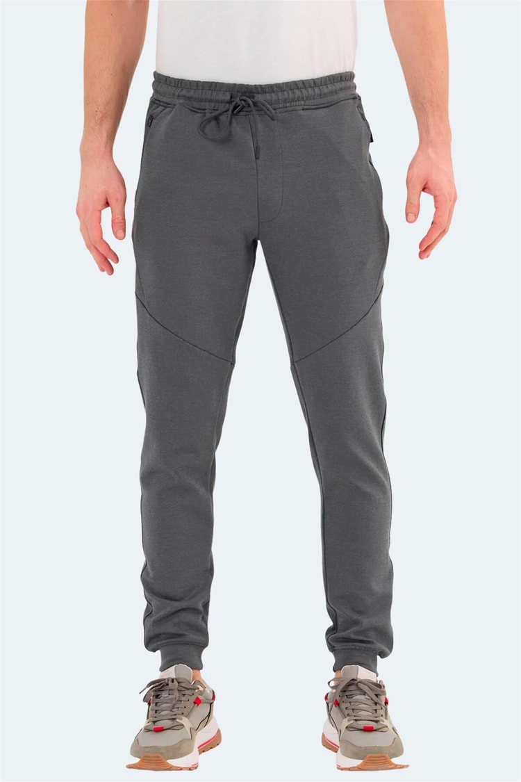 Slazenger St24Pe130-230 Venom Koyu Grı Erkek Esofman Alt