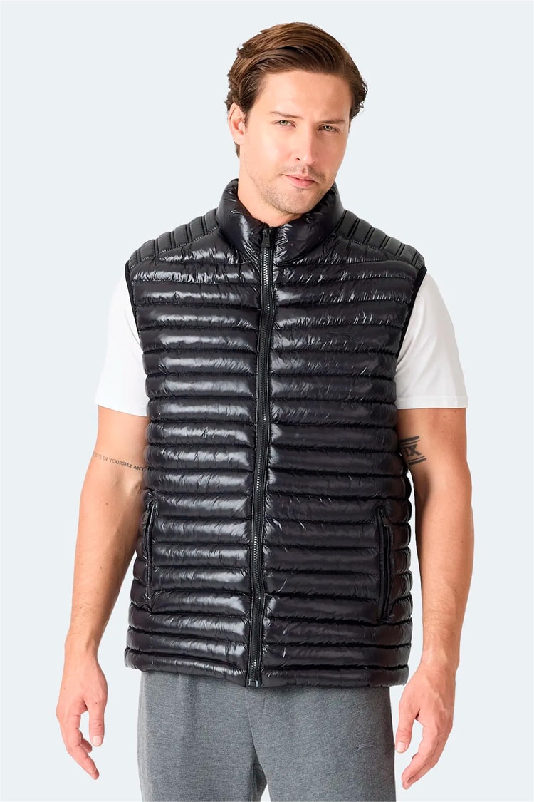 Slazenger St25Ye009-500 Hazar Sıyah Erkek Yelek