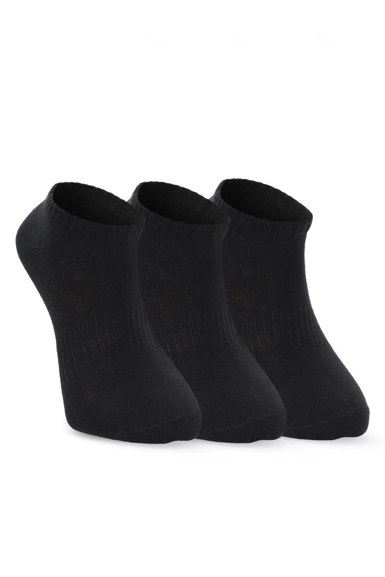 Slazenger SX16CE003-500 Jadira Siyah 3'Lü Çorap