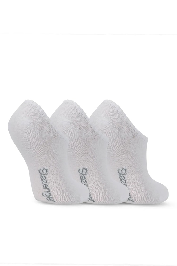 Slazenger SX16CK003-000 Jasira Beyaz 3'Lü Çorap