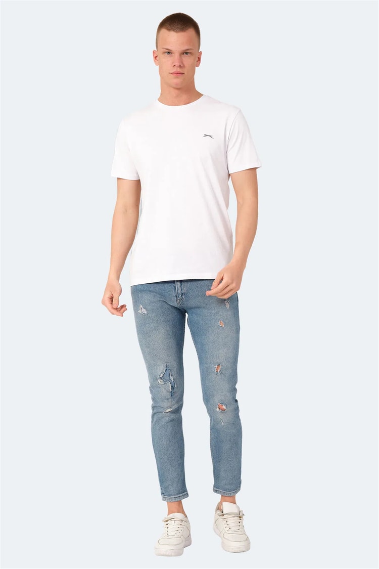 Slazenger Veda Beyaz Erkek T-Shırt