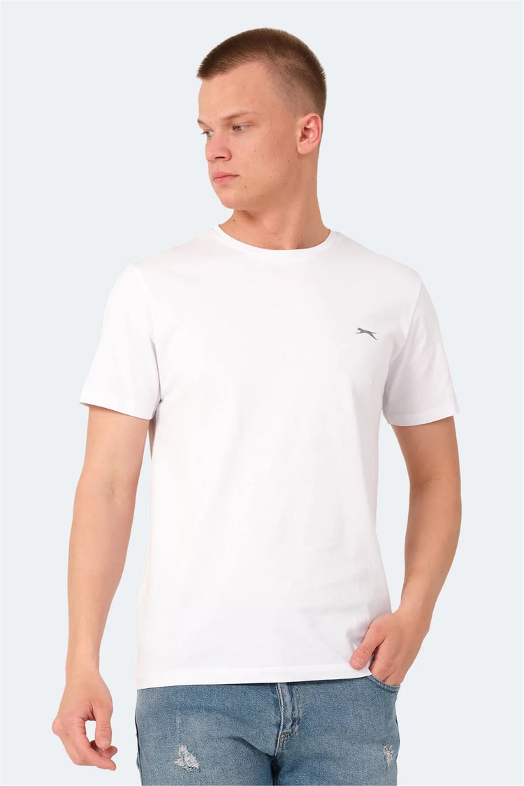 Slazenger Veda Beyaz Erkek T-Shırt