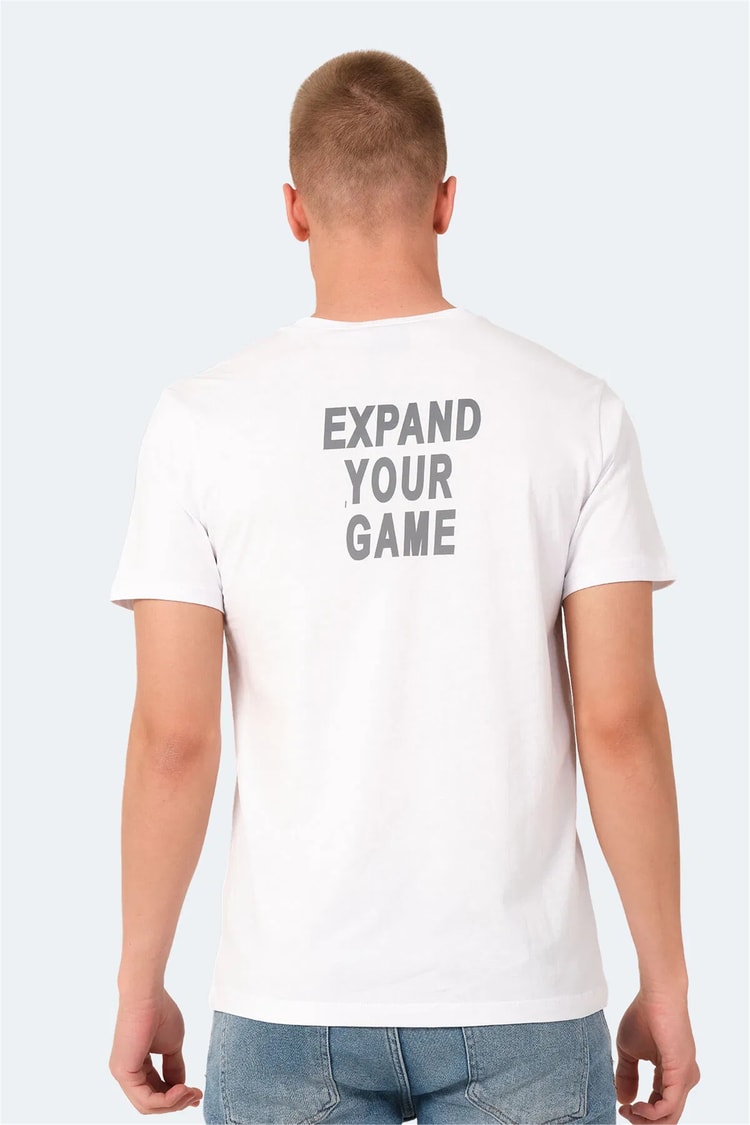 Slazenger Veda Beyaz Erkek T-Shırt