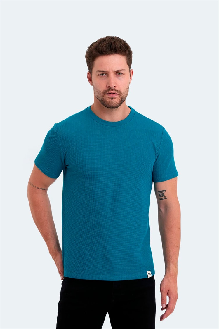 Slazenger Velvel Petrol Erkek T-Shırt