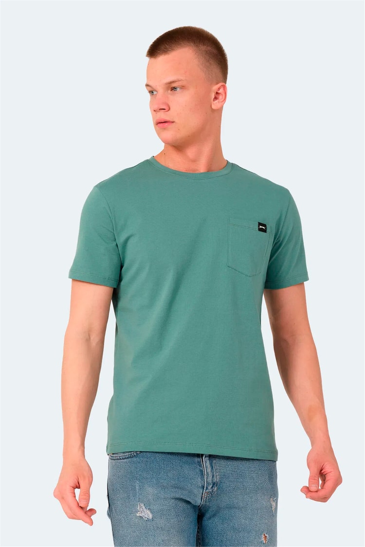 Slazenger Vesela Su Yesılı Erkek T-Shırt