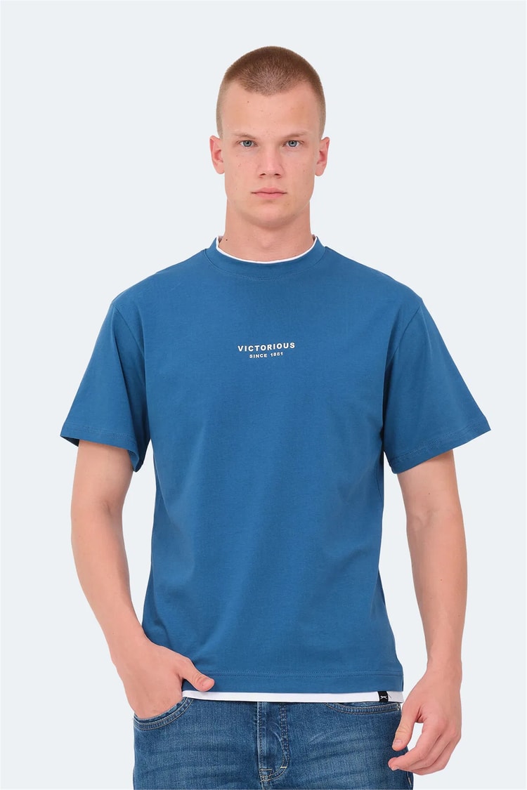 Slazenger Vrenı Petrol Erkek T-Shırt