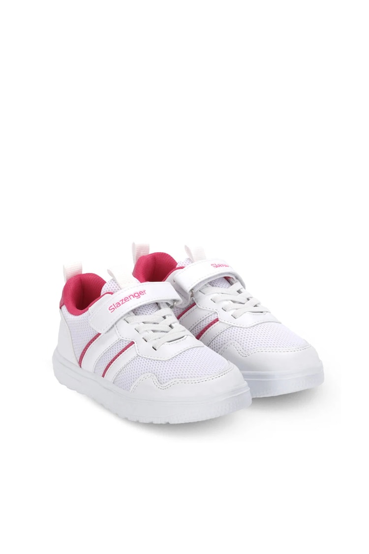 Slazenger Y26 Sa16lf022-060 Fiora Beyaz / Fuşya Filet Kız Çocuk Spor Ayakkabı