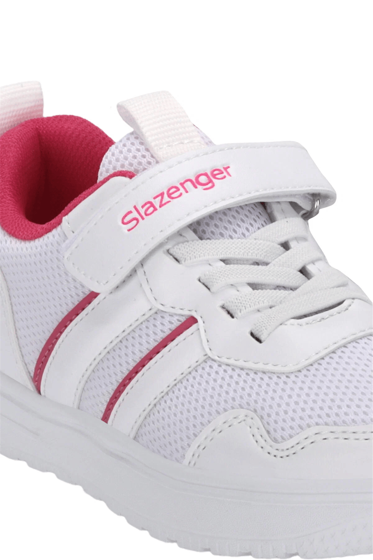 Slazenger Y26 Sa16lf022-060 Fiora Beyaz / Fuşya Filet Kız Çocuk Spor Ayakkabı