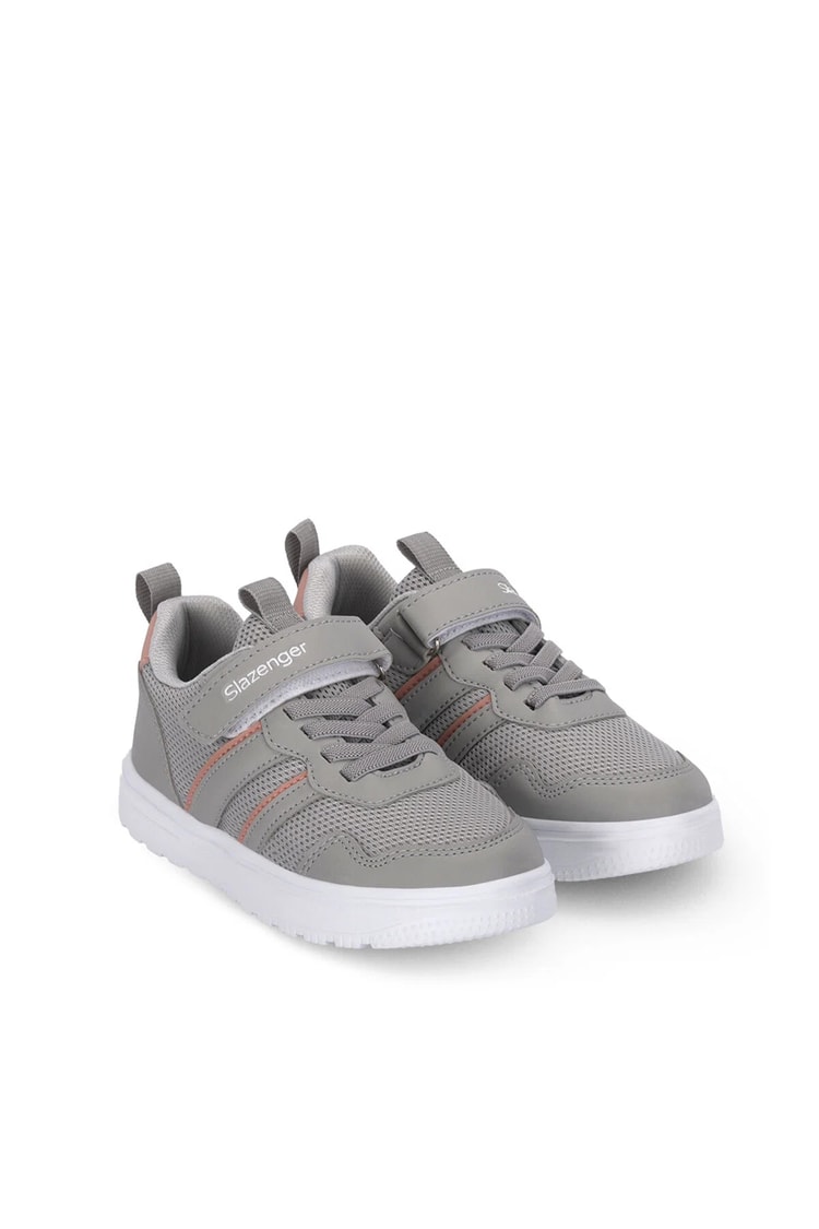 Slazenger Y26 Sa16lf022-216 Fiora Gri / Pembe Filet Kız Çocuk Spor Ayakkabı