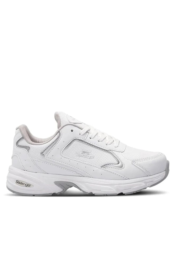 Slazenger Y26 Sa24Re105-002 Moss Beyaz / Gri Mardane Kosu Ayakkabı