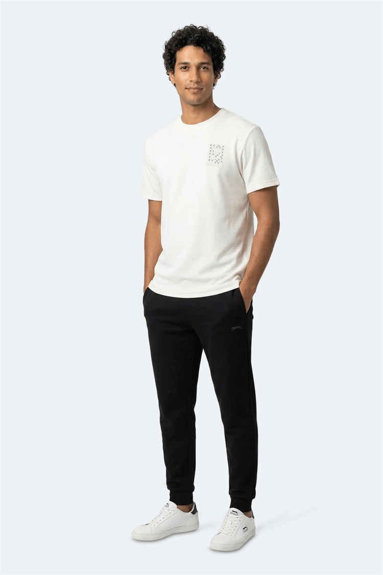 Slazenger Zegna Beyaz Erkek T-Shırt