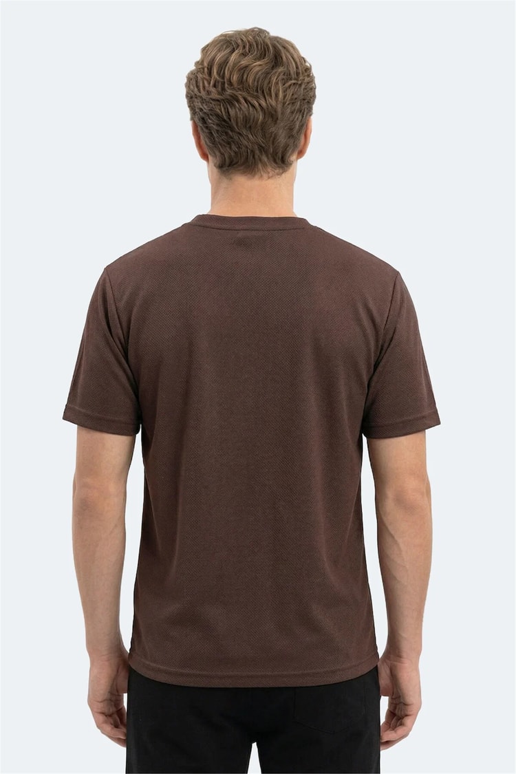 Slazenger Zegna Kahve Erkek T-Shırt