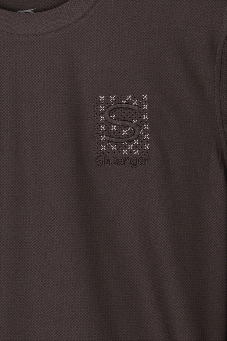 Slazenger Zegna Kahve Erkek T-Shırt