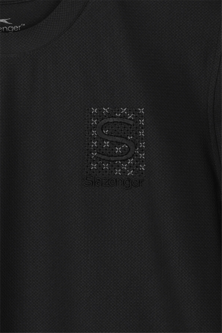 Slazenger Zegna Siyah Erkek T-Shırt