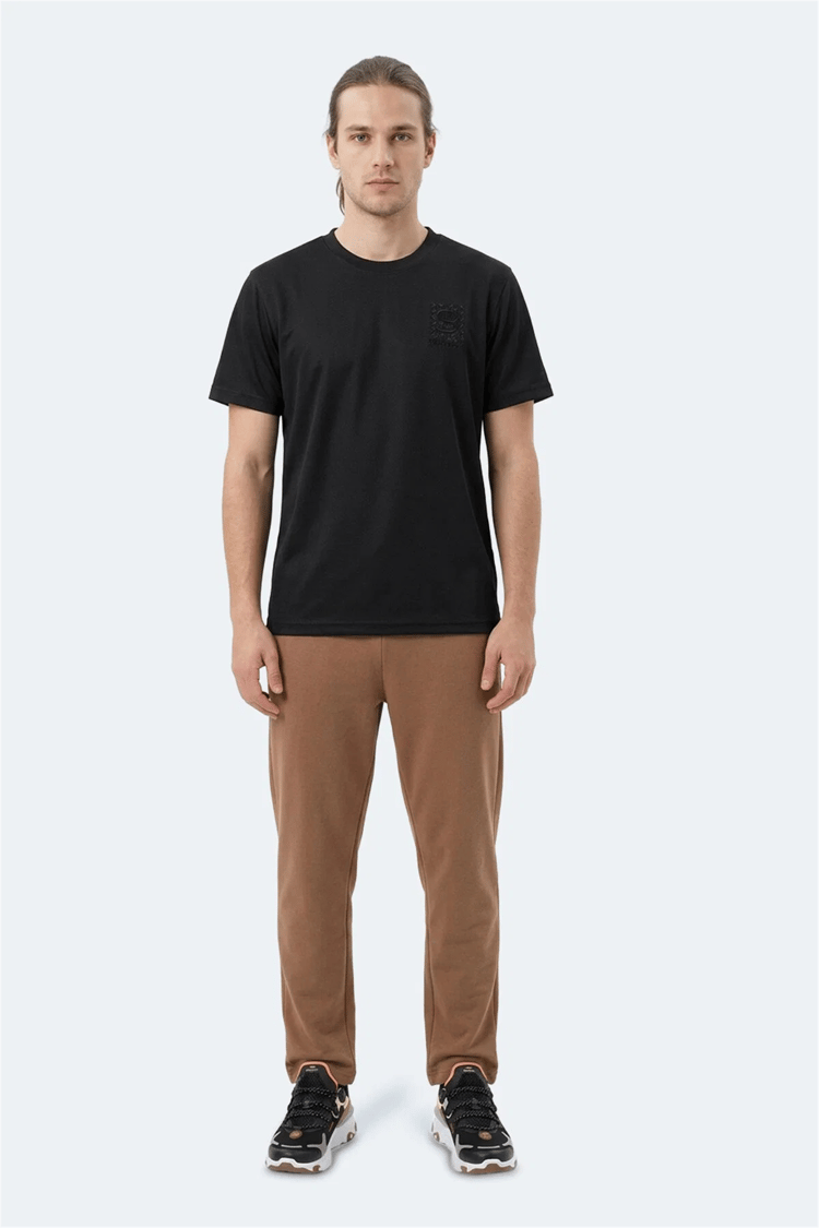 Slazenger Zegna Siyah Erkek T-Shırt