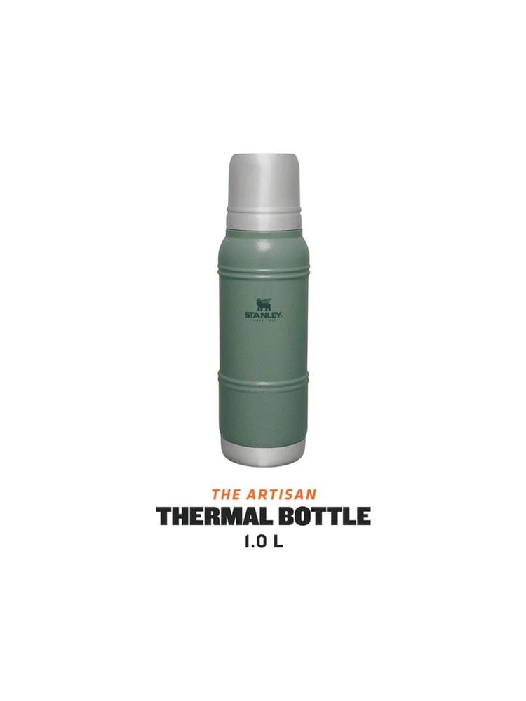 Stanley The Artisan Thermal Bottle 1.0L / 1.1 QT Hammertone Green