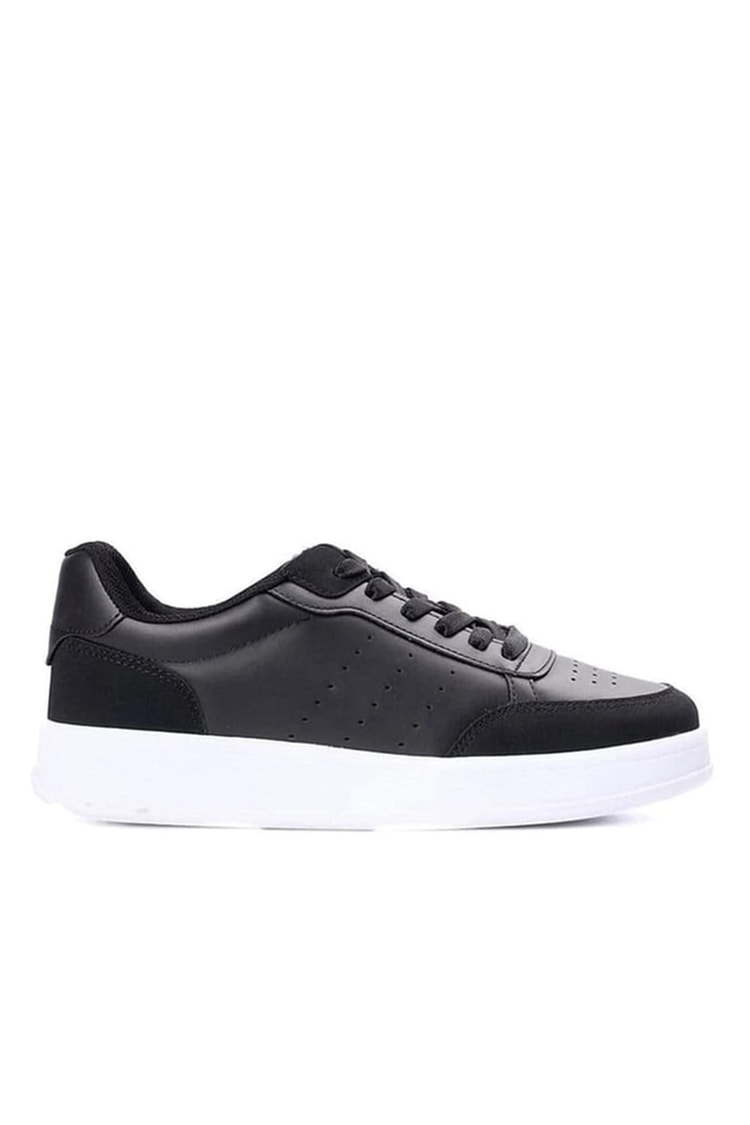 Sunflex 1011 Sıyah-Beyaz Grs Sneaker Ayakkabı